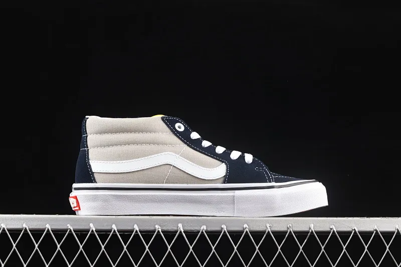 All categories Vans Vans series Vans Mid Vans China Vans SK8-Mid Pro Vans official side checkerboard small label mid-top professional skateboard shoes VN0A3WM32PD